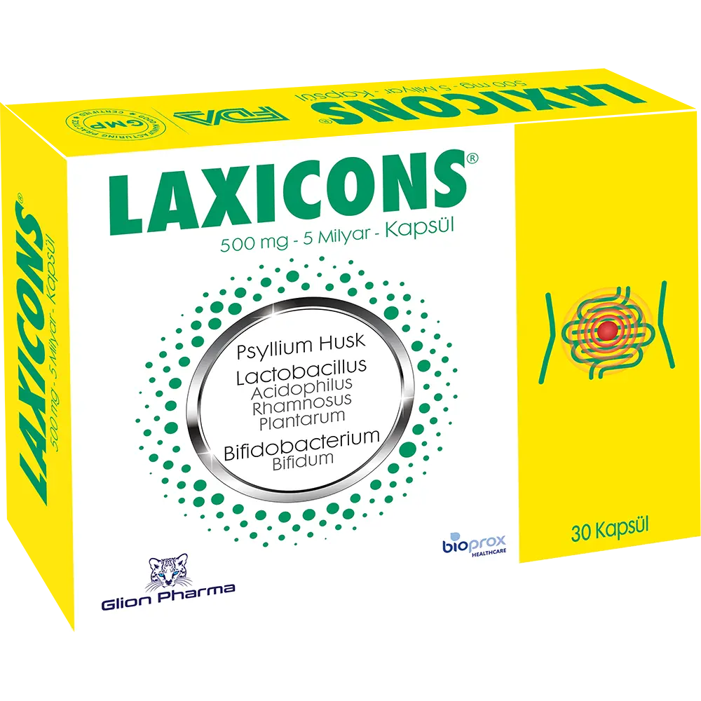 LAXICONS Kapsül ambalajı